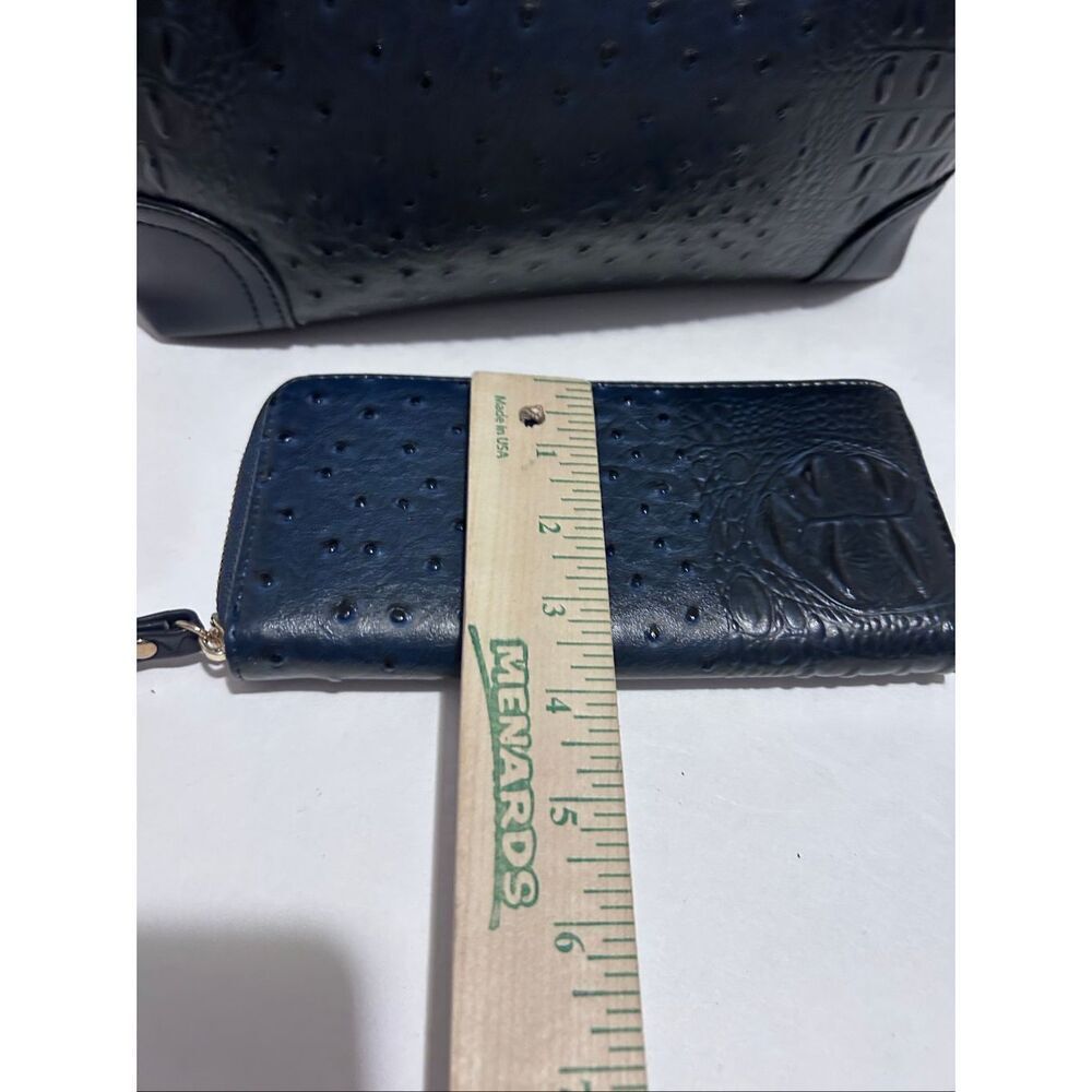 MKF Collection Wandy Vegan Leather Navy Womens Hobo & Clutch Wallet Set by Mia K - Picture 15 of 16